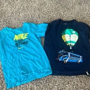 Boys bundle of 2  Nike and Fortnite shirts